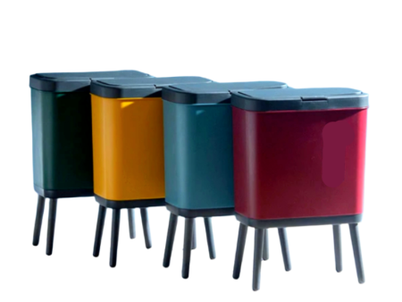 A.W. Covered Waste Bin, 50 cm (choose a color) Fashion