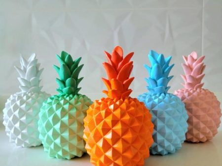 A.W. Coin Box Pineapple 20 cm (choose a color) For Sale