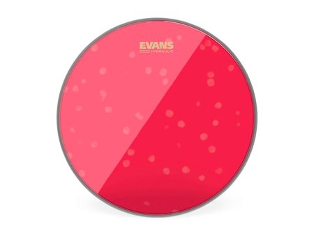 Evans 18  Hydraulic Red Drum Head Online now