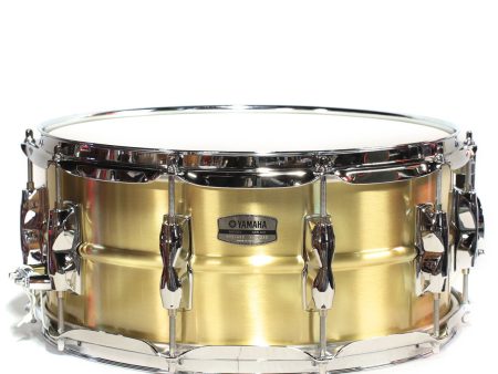 Yamaha Recording Custom 14  x 6.5  Brass Snare Drum For Sale