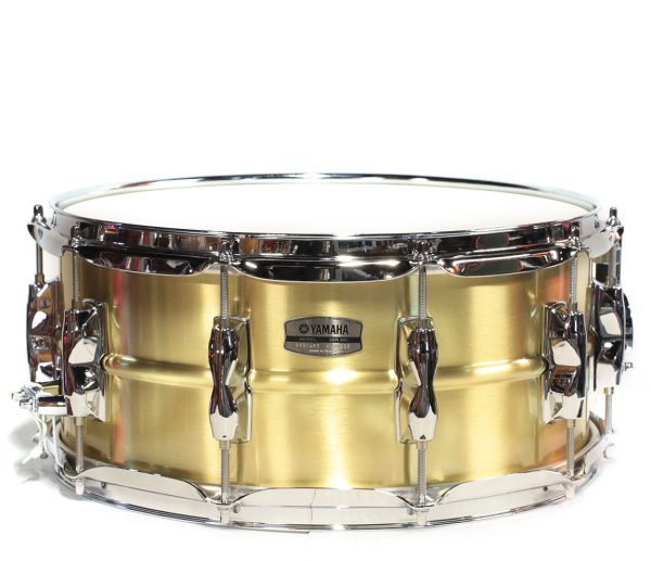 Yamaha Recording Custom 14  x 6.5  Brass Snare Drum For Sale