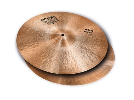 Paiste 2002 Black Label Big Beat 16  Hi Hats Online Sale