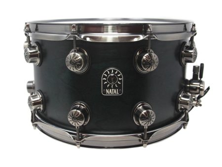 Natal Originals Walnut 14  x 6.5  Snare Drum in Cerulean Blue Cheap