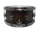 Natal Originals Walnut 14  x 6.5  Snare Drum in Vintage Burst Fashion