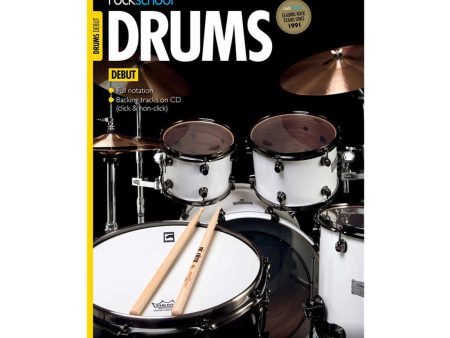 Rock School Drums Debut Book Cheap