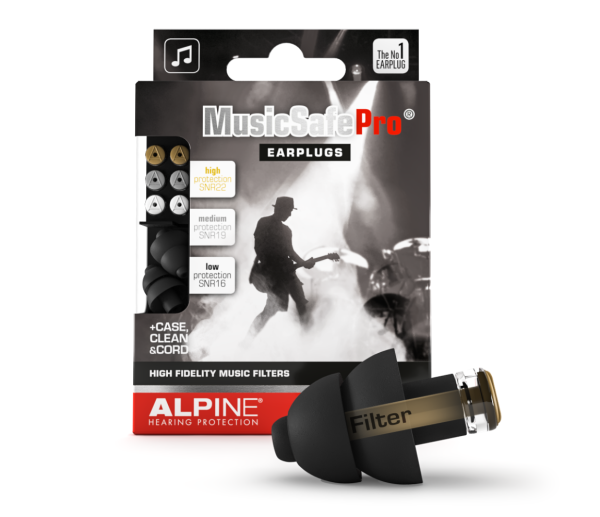 Alpine MusicSafe Pro Black Ear Plugs with Case on Sale