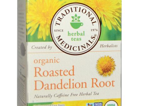 Traditional Medicinals, Dandelion Root & Leaf Tea, 16 Tea Bags Supply