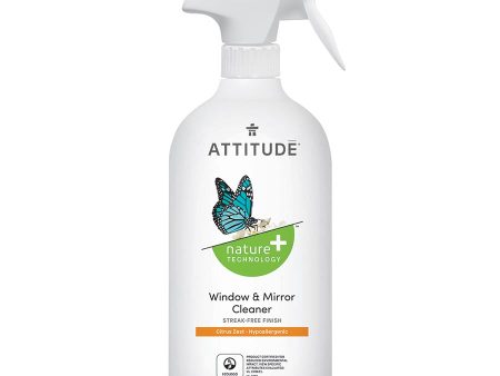 Attitude, Citrus Zest Window & Mirror Cleaner, 27 fl. oz Online