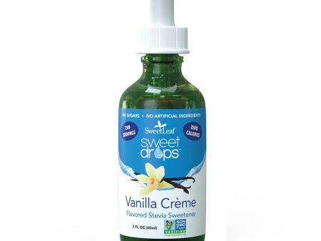 Sweet Leaf Stevia Vanilla Crème 2oz For Sale