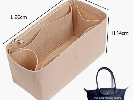 Bag Purse Organizer for Longchamp Tote, medium (26x14x13cm) Cheap