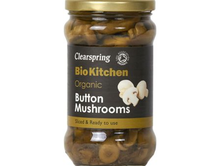 Clear Spring Organic Button Mushrooms 280g on Sale