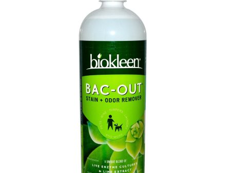 Biokleen, Bac-out, stain and odor remover, 32 fl oz Hot on Sale