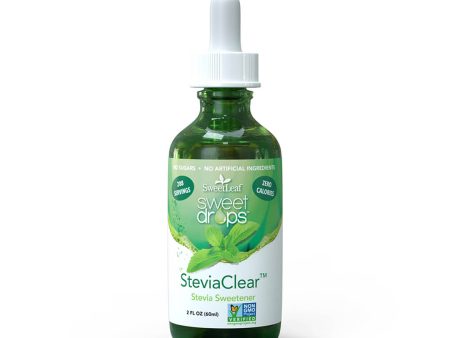 Sweet Leaf Stevia Clear 2oz Online Sale