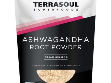 Terrasoul, Organic Raw Ashwagandha Powder, 16 oz Sale