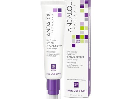 Andalou Naturals, Age Defying face Serum SPF 30, 2oz Online now