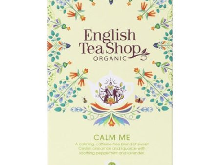 English Tea Shop Organic Wellness Tea - Calm Me   20 Teabags Hot on Sale