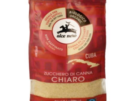 Alce Nero ZU500C Organic Crystal Cane Sugar CHIARO 500g Discount