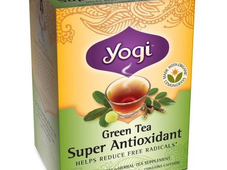 Yogi Tea, Green Tea, Super Antioxidant, 16 Tea Bags, 1.12 oz Cheap