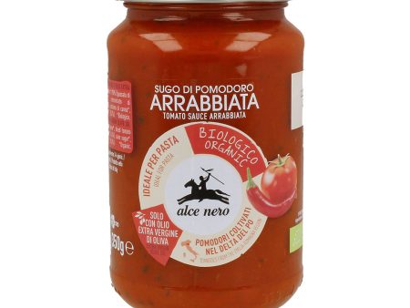 Alce Nero PO850 Organic Tomato Sauce Arrabbiata with chili 350g Fashion