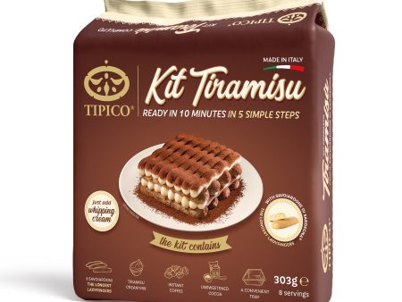 Tipico Kit Tiramisu Cake 303g Hot on Sale