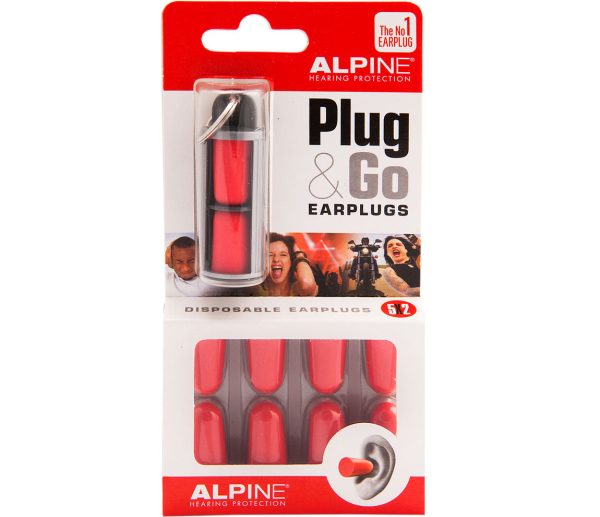 Alpine Plug & Go Foam Ear Plugs (5 Pairs) Supply