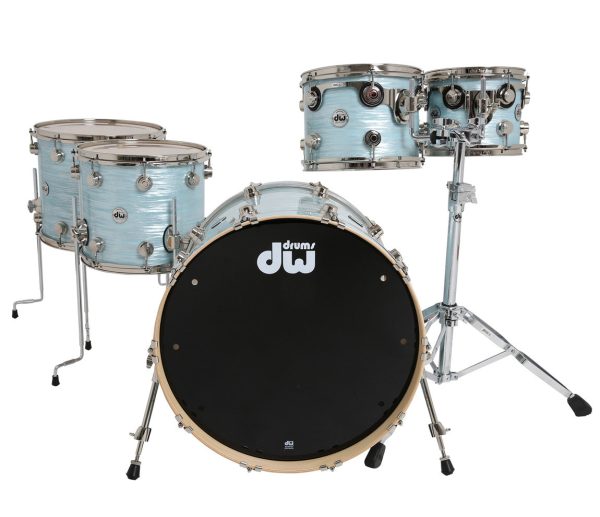 Drum Workshop Collectors 5-Piece in Pale Blue Oyster Hot on Sale