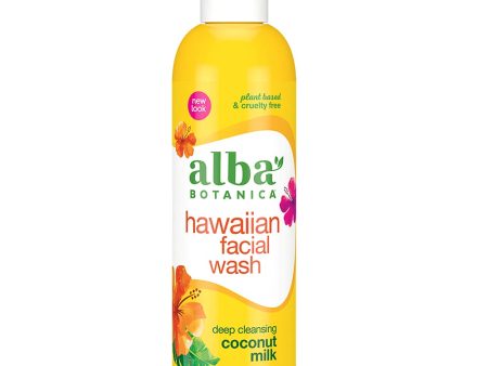 Alba Botanica, Hawaiian Coconut Milk Facial Wash, 8 Oz Cheap