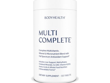 Body Health, Complete Multi + Daily Liver Support 120 tabs Hot on Sale