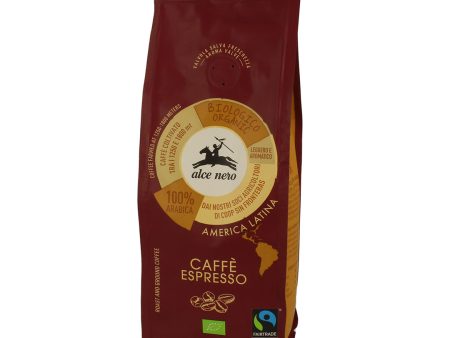 Alce Nero CF250ES Organic Fairtrade Arabica coffee Espresso 250g Discount