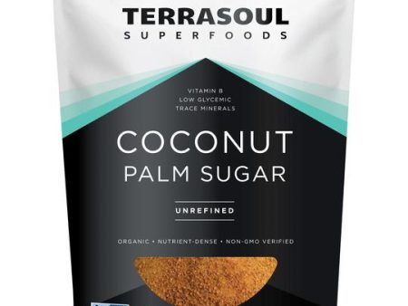 Terrasoul, Organic Coconut Palm Sugar,  8 oz For Discount