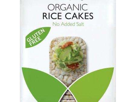 Clear Spring Organic Rice Cakes - No Added Salt 130g For Sale