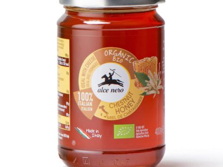 Alce Nero MI404 Organic Chestnut Honey 400g Cheap