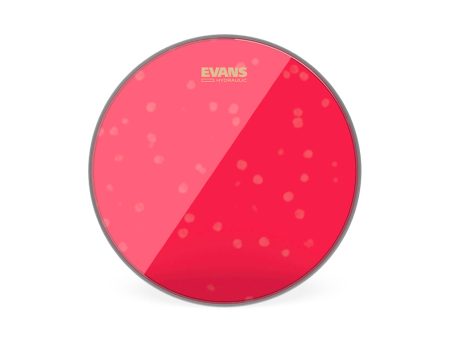 Evans 12  Hydraulic Red Drum Head on Sale