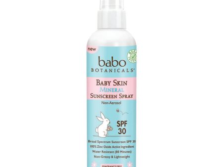 Babo Botanicals, Baby Skin Mineral Sunscreen Spray SPF 30, 6 fl. oz. Online