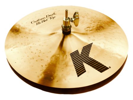 Zildjian 13  K Custom Dark Hi Hat Pair For Sale