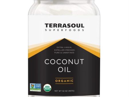 Terrasoul, Organic Virgin Coconut Oil, 32 oz For Sale