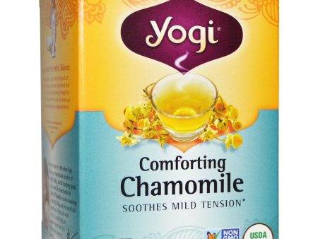 Yogi Tea, Comforting Chamomile, Caffeine Free, 16 Tea Bags, 0.85 oz Discount