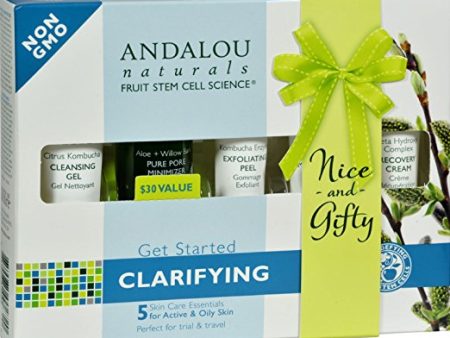 Andalou Naturals, Clarify kit, 5pc Online now