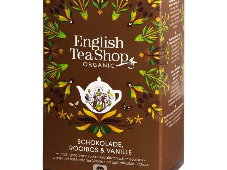 English Tea Shop Organic Tea - Chocolate, Rooibos & Vanilla 20 Teabags on Sale