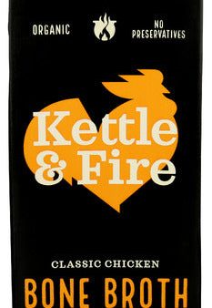 Kettle & Fire, Grass Fed Chicken Bone Broth, 32 oz Cheap