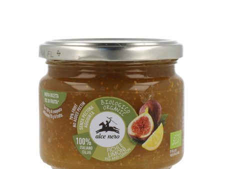 Alce Nero CF878 Organic Fig and Lemon Jam Spread 270g Fashion