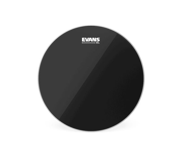 Evans 8  Black Chrome Drum Head Hot on Sale