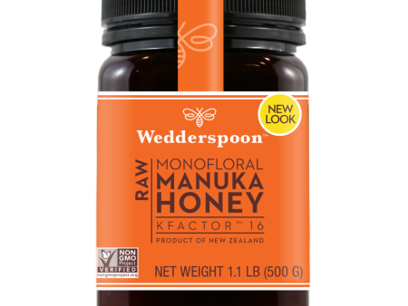 Wedderspoon Organic KFactor 16 Manuka Honey 8.8 oz. Jar Online Hot Sale