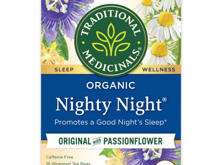 Traditional Medicinals, Organic Nighty Night with Passion Flower, 16 bags For Discount