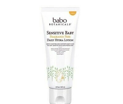 Babo Botanicals, Sensitive Baby Fragrance Free Daily Hydra Lotion, 8 fl. oz For Sale