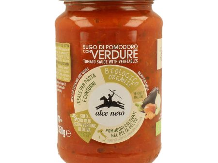 Alce Nero PO847 Organic Tomato Sauce With Vegetables 350g Cheap