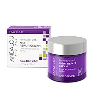 Andalou Naturals, Age Defying Resveratrol Q10 Night Repair Cream, 1.7 oz Discount