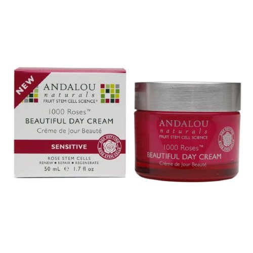 Andalou Naturals, 1000 Roses Beautiful Day Cream, 1.7 fl oz Online Hot Sale