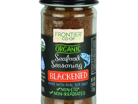 Frontier, Organic Blackened Seafood Seasoning, 2.50 oz Fashion