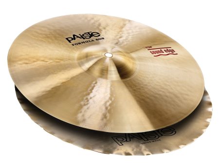 Paiste Formula 602 14  Sound Edge Hi Hat on Sale